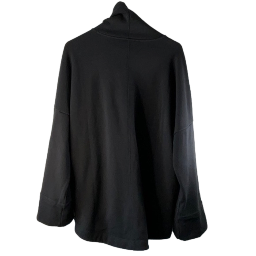 Athleta Oversized Cowl Neck Sweat Shirt with Pockets Size Medium - Picture 4 of 9